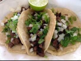 99 YOU CAN ADD MEXICAN RED RICE AND REFRIED BEANS FOR 2.99 19.-TACOS DE BISTEC /STEAK BEEF TACOS.
