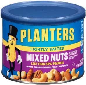 Peanuts Salted 12 12 oz. $33.33 $3.60 $29.73 $2.48 $3.