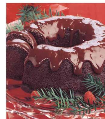 Triple Chocolate Cake & Pumpkin Cake Three layers of chocolate!