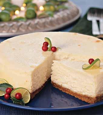 Key Lime & Pineapple Cheesecakes Enjoy a taste of the tropics and Florida s famous Key limes, which have a pleasing zest all their own.