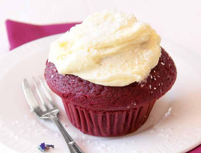 Red velvet cupcakes serves 6-8 40 min weddings cook s tip Remember gold or silver trimmed cups are not ideal to use in microwaves. Make cakes in ceramic bowls and serve in elegant dinnerware. 2.