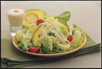 Exotic Salad M ost of us have questions about cholesterol and its effect on our heart and health.