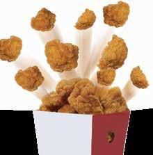 LA NOVA POPCORN CHICKEN Fully cooked, popcorn chicken. Boneless / skinless all breast meat chicken pieces, with rib meat, breaded and fully cooked for your convenience.