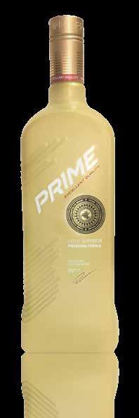 PRIME GOLD crystal clear artesian water, infusion of wheat, oats, barley.