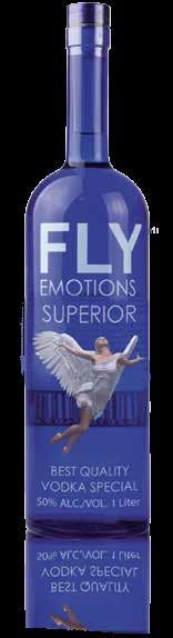 0L Fly Emotions 1L: Package: corrugated box (6 bottles) / Quantity of boxes per