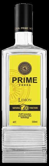 PRIME LEMON sugar syrup, natural lemon flavor, citric acid, aromatic alcohol essential oils of lemon. Volume: 0.