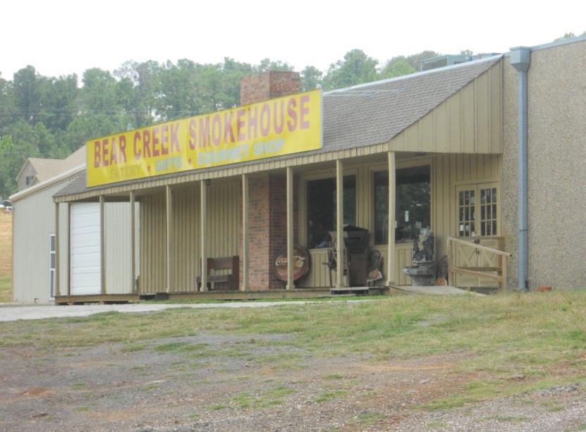 Owned and Operated by the Shoults Family 10857 State Highway 154 : Marshall, TX 75670 : (903) 935-5217 / (800) 950-2327 http://www.bearcreeksmokehouse.