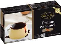 Crème Caramel Il classico dessert con uova originario dell Alta Savoia, con la superficie ricoperta da un leggero strato di caramello.