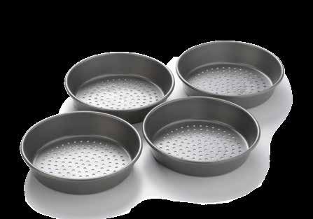 19 26708 PERFORATED JELLY ROLL PAN This pan is the perfect size and shape for creating homemade pizza, toasting nuts, baking perfectly