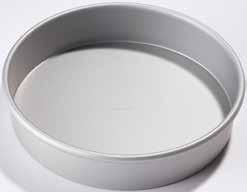 27 MADE IN THE USA PANS Durable, non-reactive, hard anodized aluminum provides even baking results.