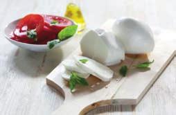 MAIN USES: The Mozzarella is fantastic in itself, but a little olive oil and crude salt will make wonders.