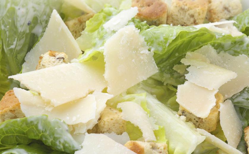 Salad Fresh Romaine Lettuce tossed with Caesar Dressing, Croutons and shaved Parmesan Cheese Starch ( Choice of Two) Garlic Mashed