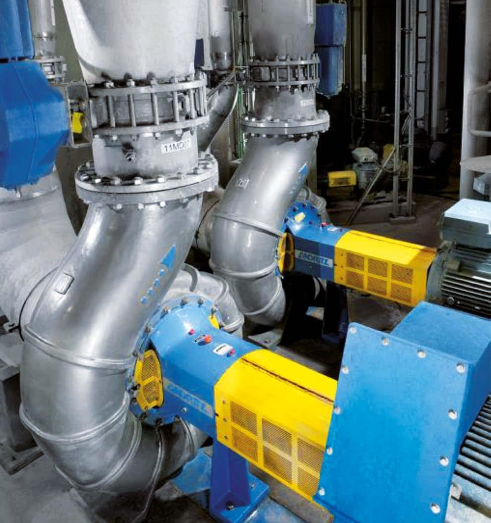 ANDRITZ Pump solutions for the starch industry Decades of experience in hydraulic machine manufacturing and comprehensive process know-how form the basis of our pumps top performance.