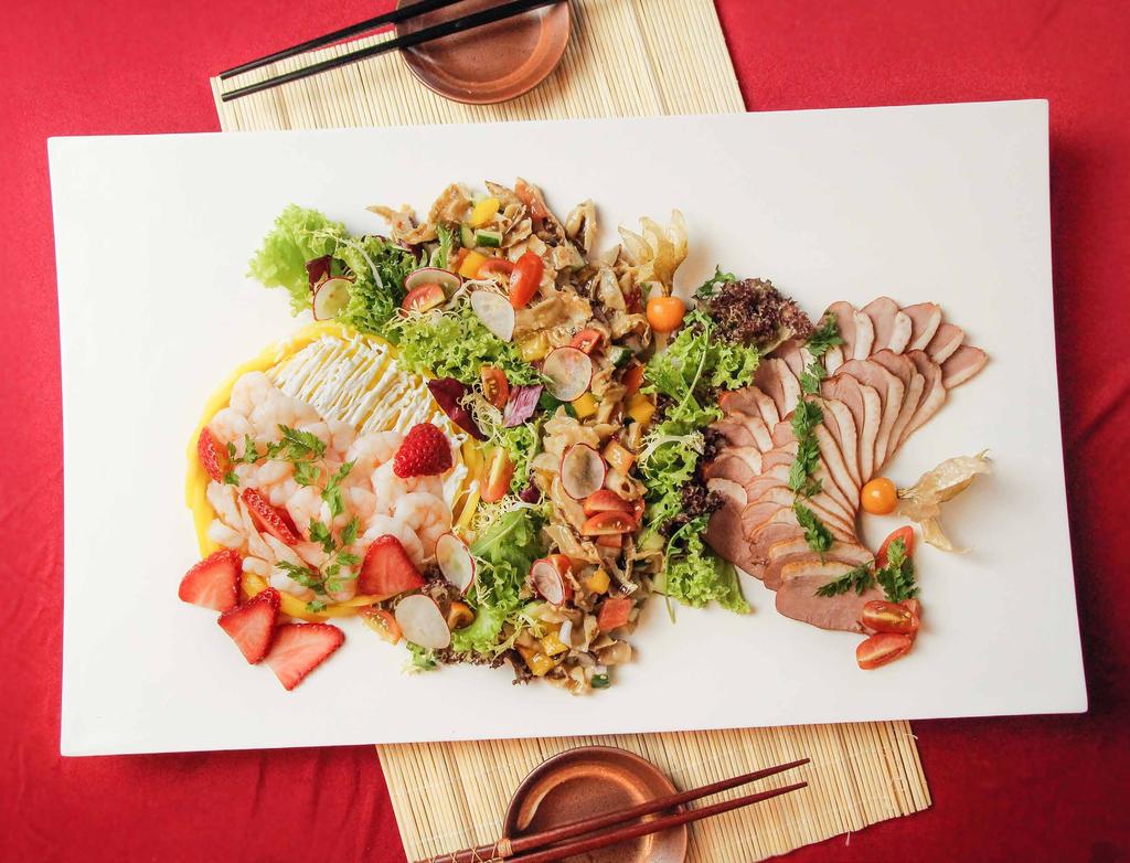 Lavish Chinese New Year Menu $32.88/ pax ($35.18, incl. GST) Our minimum order is for 30 pax. Delivery fee is $60 ($64.20, incl. GST). Delivery fee is waived if total menu price is above $1000.