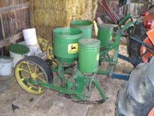 Seeding Simple ground driven seeder probably 50