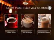 4.2.1 Carafe mode The carafe mode is always free and each drink is