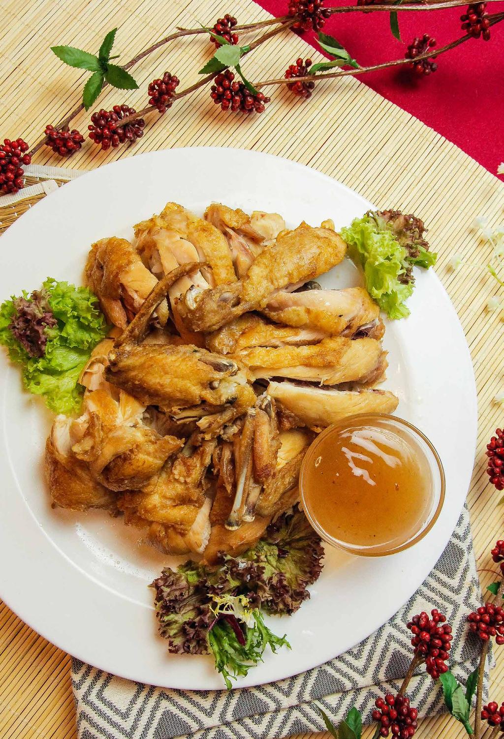 Chinese New Year Party Set Menu $288/ set ($308.16, incl. GST) Delivery fee is $30 ($32.10, incl. GST) or arrange for a free pick up from 5 Burn Road.