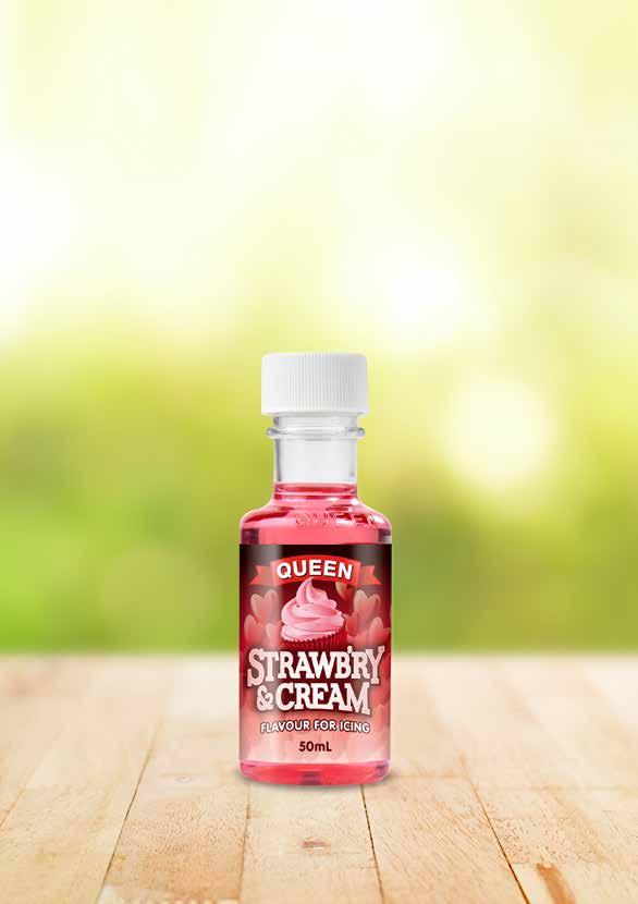 03 Strawb ry & Cream The fresh, fun flavours of Strawb ry & Cream come together to make these recipes super fruity.