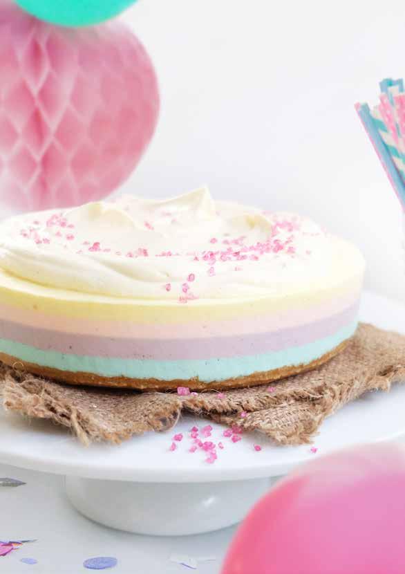 This cheesecake is perfect for your next birthday or any occasion that needs extra sparkle!