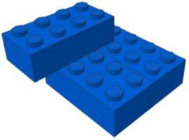 Step 1 Step 2 Step 3 Step 4 Step 5 Step 6 The White Wall has 17 white 2x4 LEGO bricks and