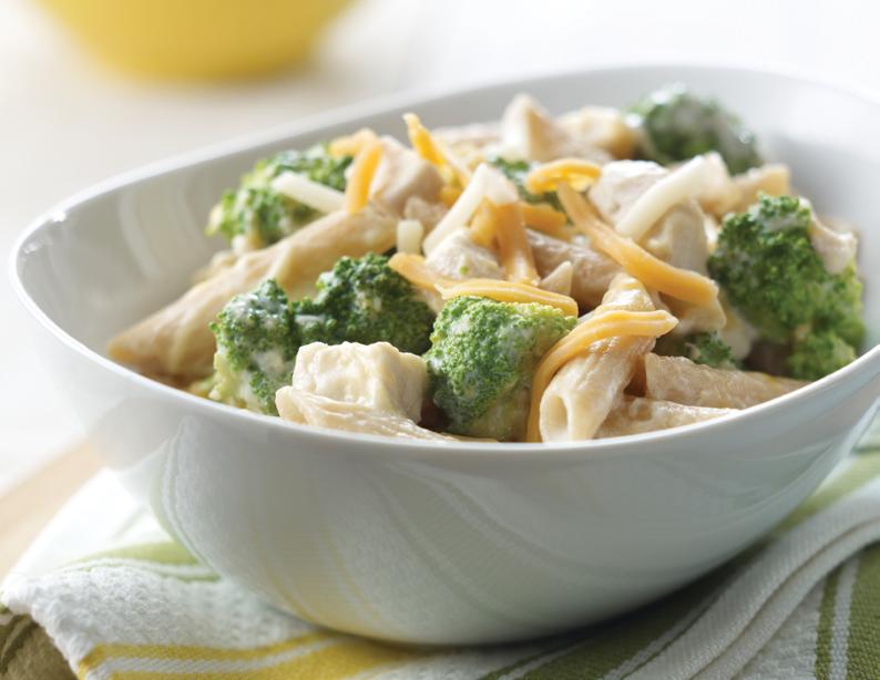 1ST PLACE WINNER Whole Grains This multi-grain pasta dish is bright and