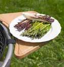 and best of all, a hinged lid for easy access and safe storage while grilling are just some of the innovative