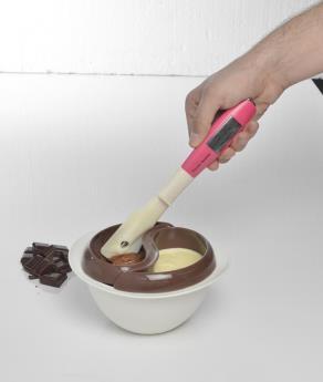 Thermometer-Spatula 2 temps 2 mesures Ideal for sweets that require a precise control of