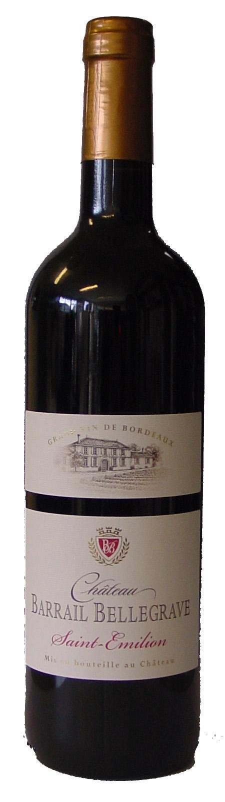 SAINT-EMILION A.O.C. 2010 CHATEAU BARRAIL BELLEGRAVE REF : BOR107 It is in July 2010 that Hermine, in place since 2004, replaced his father.