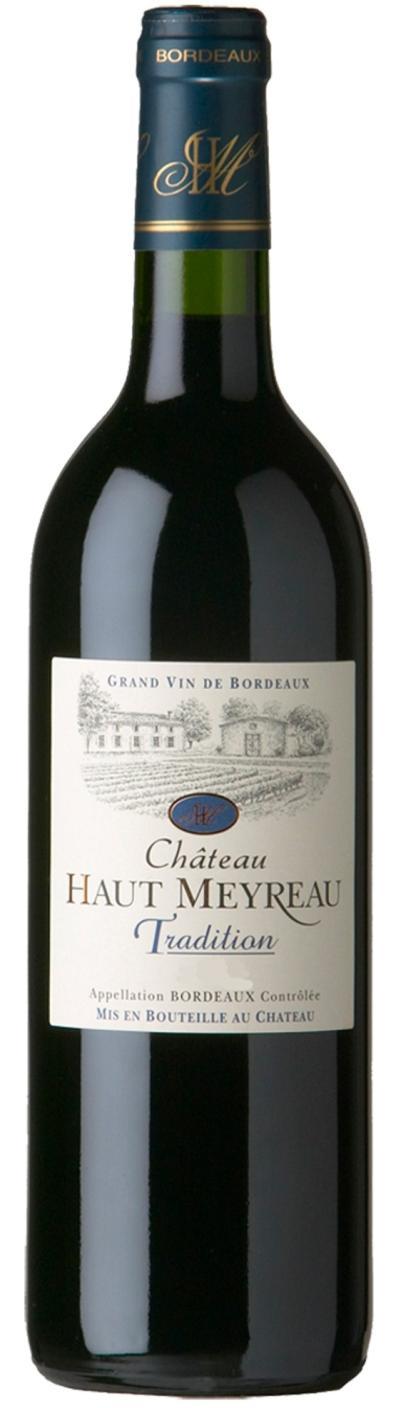 BORDEAUX TRADITION A.O.C. 2012 CHȂTEAU HAUT-MEYREAU Ref: BOR104 Château Haut Meyreau is a vineyard located in the Entre-deux-mers region close to Saint-Emilion in the village of Dardenac.