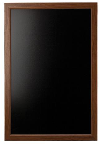 Display Blackboards Cork Board Framed Blackboard, Dark Oak Finish BB1 450mm x 600mm 13.