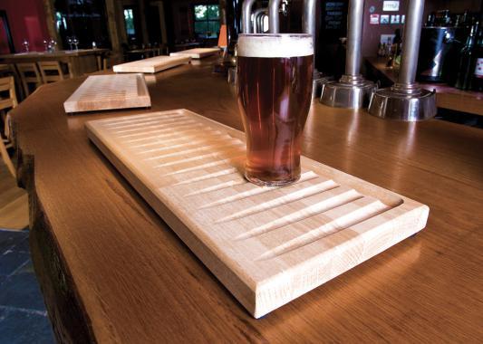 Bar essentials Wooden Drip Tray Wooden