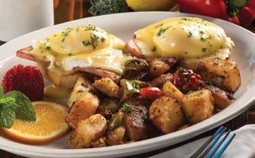 Brunch available Sundays from 11am - 2pm benny and