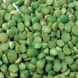 These starchier, heartier legumes are best-known in split pea and ham soup but are also perfect as a side dish or in the Indian dish called dahl.