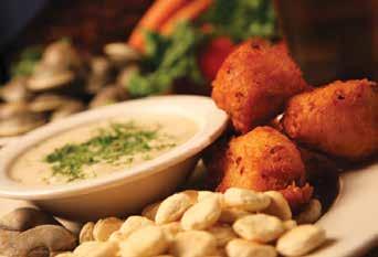 The absolute best around! Your choice of white or red - 4.99 SOUP OF THE DAY Made fresh every day. Ask your server for our daily offering - 3.99 CHELO S CLAM CAKES Best in Rhode Island!