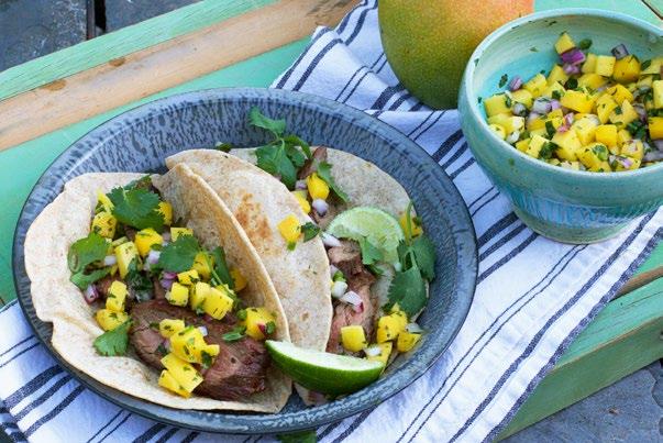 CARNE ASADA TACOS Servings: 3 Prep Time: 10 minutes plus 3 hours to overnight for marinating Cook Time: 8 minutes 6 INGREDIENTS Carne Asada 1 chipotle pepper in adobo sauce 1/2 cup orange juice 1