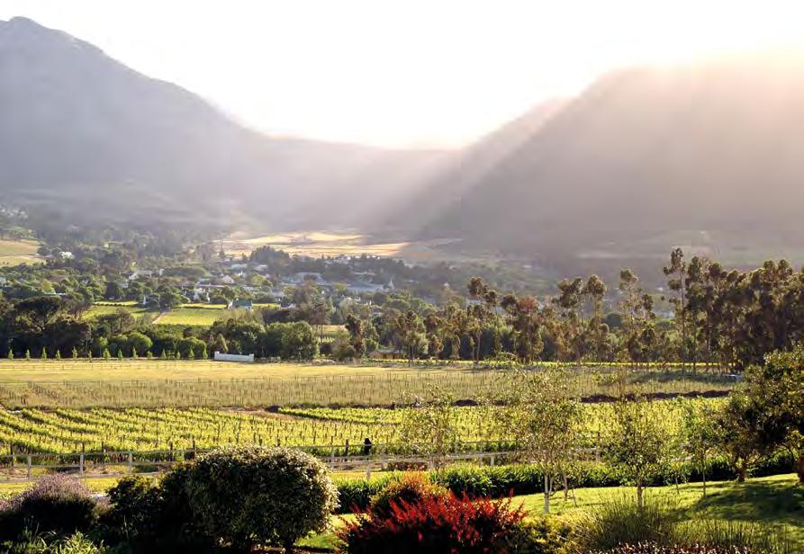 WALK INTO FRANSCHHOEK Take a 15-20 minute walk from the property and go exploring in Franschhoek, a traditional small town known for its beauty.