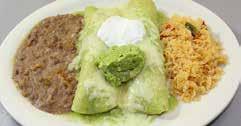 $9.50 Enchiladas Triples One beef, one cheese & one chicken enchilada. $9.50 Super Enchiladas Three cheese enchiladas. $8.95 SUMMER PLATE $8.