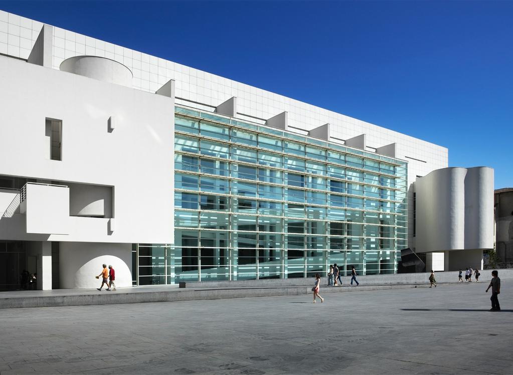 MACBA Meier Building The building, designed by Richard Meier and officially opened in 1995, is an imposing blank canvas for any event wishing to excel through its