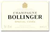 SPARKLING WINES BOTTLE Bollinger Special Cuvee Brut - France 122 A golden color, distinctive of black grape varieties.