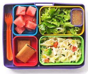 SAMPLE HEALTHY BOXED LUNCH (BENTO) List of Food Items- SAMPLE 1 1. ½ cup cut watermelon 2. 1 ½ cups romaine lettuce 3.