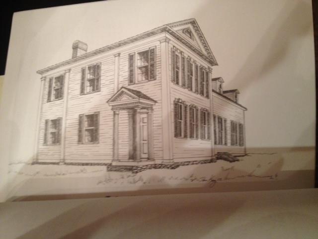 13A Judson House Built 1820 Notice Original