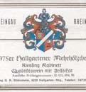 Hallgartener Schönhell Optima BEERENAUSLESE Gustav R.
