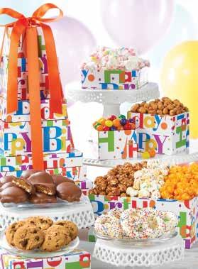 Add Some POP to Celebrations BIG BIRTHDAY POPCORN TINS Go big for someone special s big day with the wholesome goodness of gourmet popcorn.