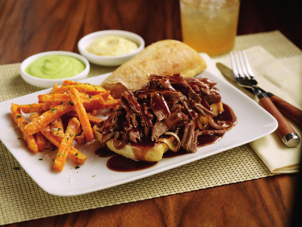 Pot Roast Sandwich made with KNORR Demi-Glace Sauce Everything we do is based on chef and ance approval.