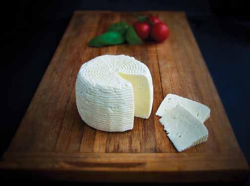 40 CACIOTTA Our Caciotta cheese is a mild semi-aged cheese with a soft texture making this cheese tasty and versatile for anyone's cheese