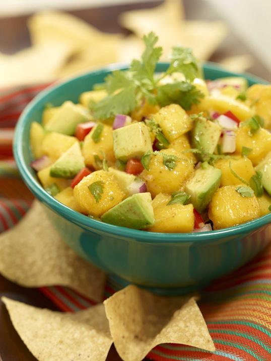 CULINARY DEMONSTRATION RECIPES APPETIZER: MANGO AND AVOCADO SALSA Grocery Lists 2 ripe mangos (optional: pick up additional mangos for display or to show different varieties) 2 ripe avocados 1-2