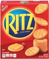 - Oz. or Nabisco Ritz Crackers 7.-.7 Oz.