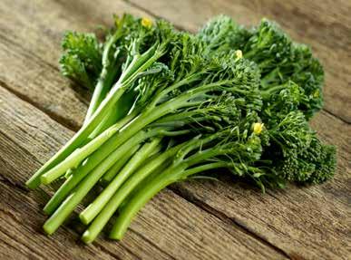Broccolini Frittata 6 large eggs 1 /4 teaspoon Kosher salt 1 /8 teaspoon crushed red pepper flakes 2 tablespoons olive oil 1 bunch Mann s Broccolini, stalks cut into thirds 2 garlic cloves, minced 1