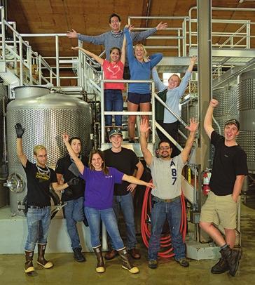 Interns: Our Global Community They came from as far as New Zealand and as close as the city of Napa, but they all had one goal: to learn what really goes into making fine wine at Pine Ridge Vineyards.