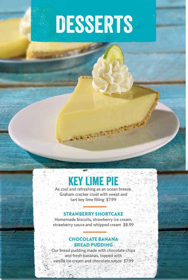 KEY LIME PIE As cool and refreshing as an ocean breeze.